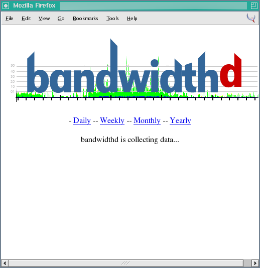 bandwidthd Collecting Data