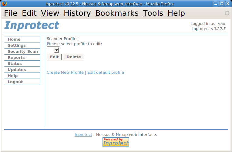 Inprotect Scanner Profiles