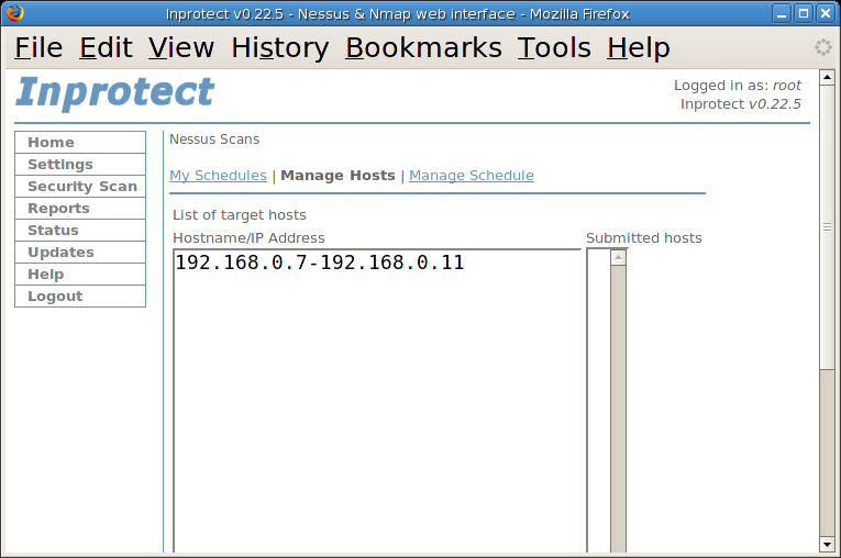 Nessus Scans - Manage Hosts