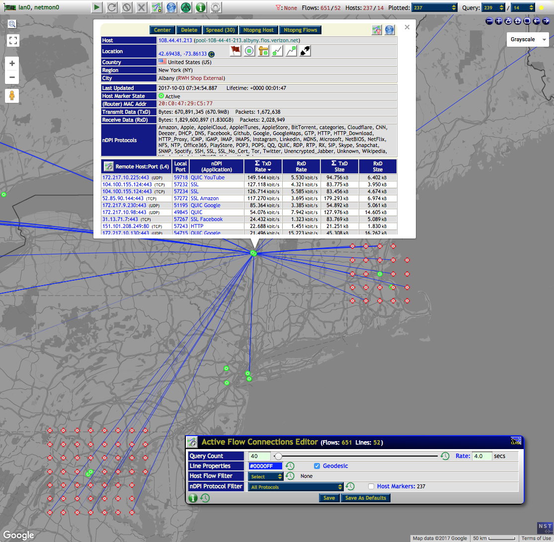 NST 26 Release - Ntopng Flows Geolocation